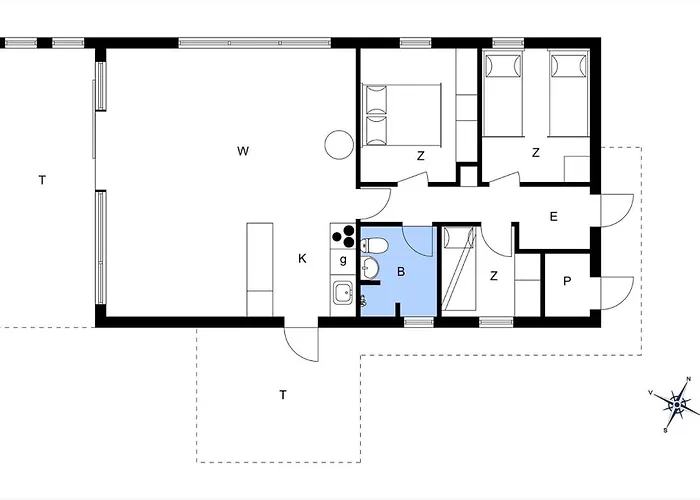 Сasa de vacaciones Bl1225-pandrup-flaskehalsen-1 *
